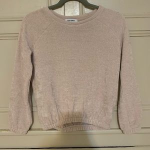 Mauve Old Navy Chenille Sweater